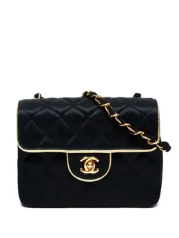 CHANEL Pre-Owned: Чёрная сумка 