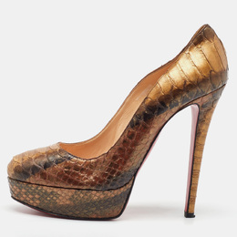 Christian Louboutin: Многоцветные туфли 