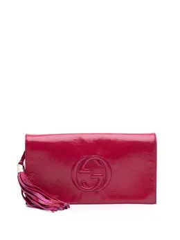Gucci Pre-Owned: Розовый клатч 