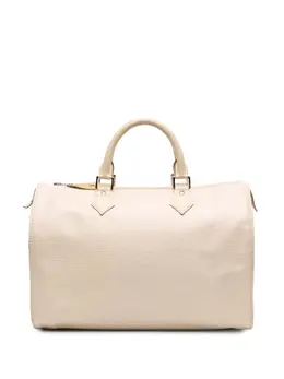 Louis Vuitton Pre-Owned: Белая сумка 