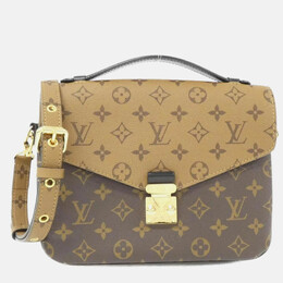 Louis Vuitton: Коричневая сумка  Pochette