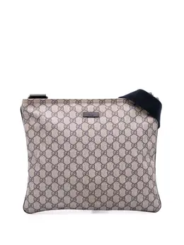 Gucci Pre-Owned: Коричневая сумка через плечо 