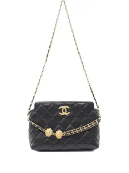 CHANEL Pre-Owned: Чёрная сумка 