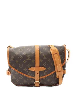 Louis Vuitton Pre-Owned: Коричневая сумка 