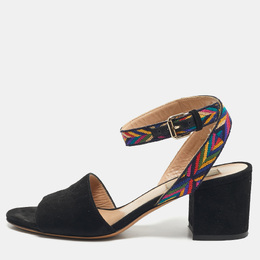 Valentino: Чёрные сандалии 