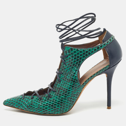 Malone Souliers: Зелёные туфли 