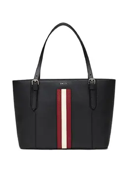Bally: Чёрная сумка-шоппер 