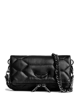 Zadig&Voltaire: Чёрный клатч  Rock Nano
