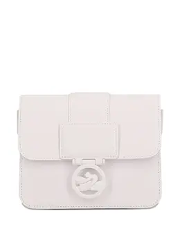 Longchamp: Белая сумка через плечо 