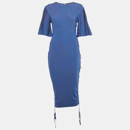 Elisabetta Franchi: Голубое платье 