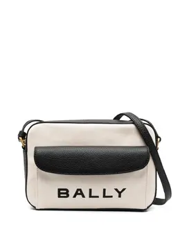 Bally: Бежевая сумка через плечо 