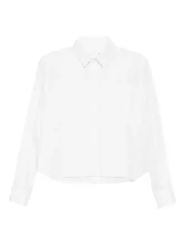 sacai: Белая рубашка 