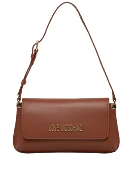 Love Moschino: Коричневая сумка 