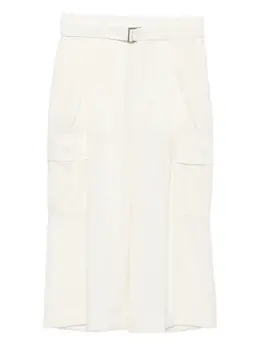 sacai: Белые брюки 