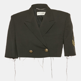 Saint Laurent Paris: Чёрная куртка 