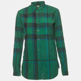 Burberry Brit: Зелёная рубашка 