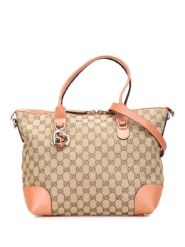 Gucci Pre-Owned: Коричневая сумка 