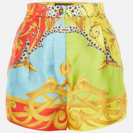 Versace: Многоцветные шорты  Barocco Acanthus