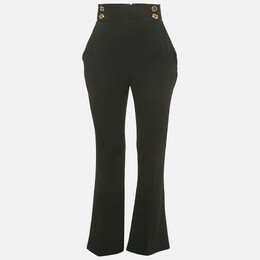 Elisabetta Franchi: Чёрные брюки 