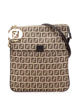 Fendi Pre-Owned: Коричневая сумка через плечо 