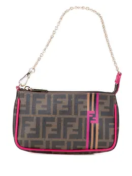 Fendi Pre-Owned: Коричневая сумка 