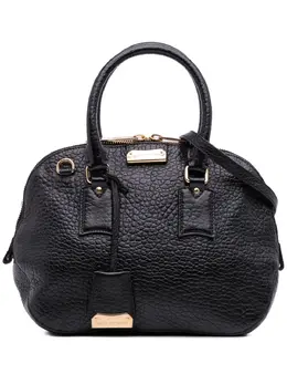 Burberry Pre-Owned: Чёрная сумка 