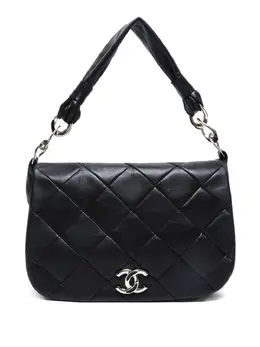 CHANEL Pre-Owned: Чёрная сумка 