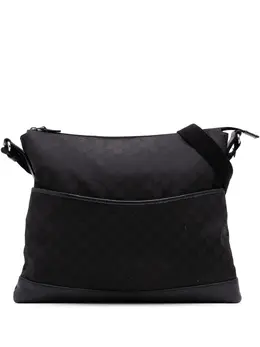 Gucci Pre-Owned: Чёрная сумка через плечо 