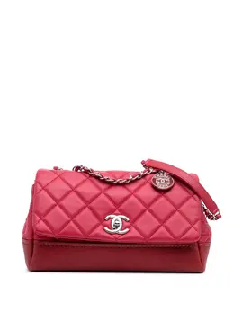 CHANEL Pre-Owned: Красная сумка через плечо 