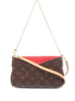 Louis Vuitton Pre-Owned: Коричневый клатч 