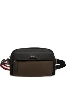 Bally: Чёрная поясная сумка 