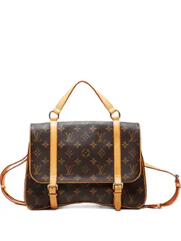 Louis Vuitton Pre-Owned: Коричневый рюкзак 