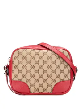 Gucci Pre-Owned: Коричневая сумка через плечо 