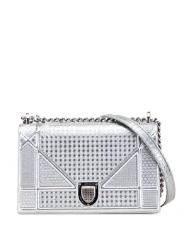 Christian Dior Pre-Owned: Серебристая сумка через плечо 