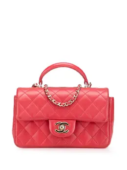 CHANEL Pre-Owned: Красная сумка 