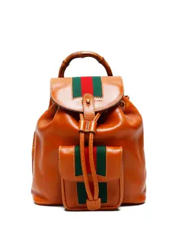 Gucci Pre-Owned: Коричневый рюкзак 