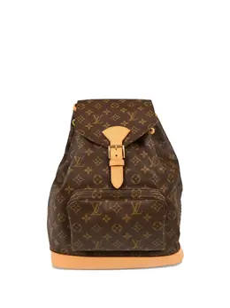Louis Vuitton Pre-Owned: Коричневый рюкзак 