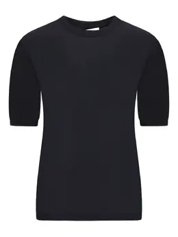 Max Mara: Топ с коротким рукавом 