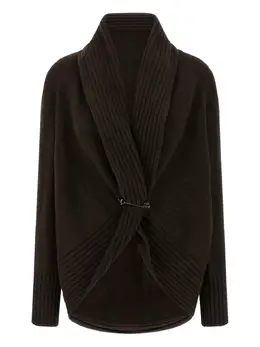 Alberta Ferretti: Кардиган с воротником 