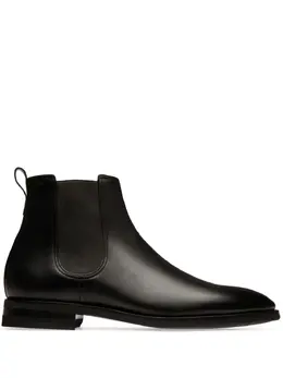 Bally: Чёрные ботинки 