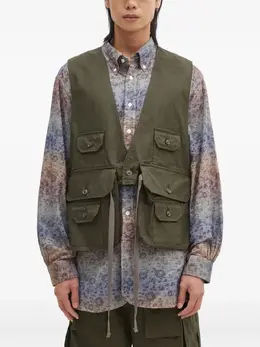 Engineered Garments: Зелёный жилет 