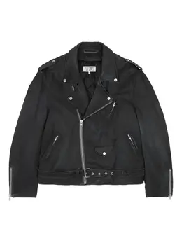 MM6 Maison Margiela: Чёрная куртка 