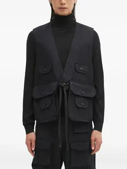 Engineered Garments: Чёрный жилет 