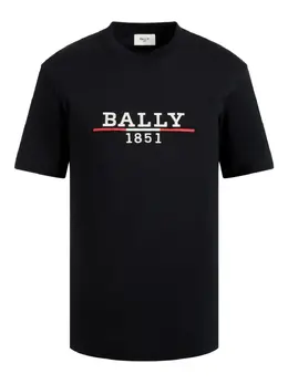 Bally: Чёрная футболка 