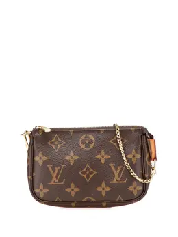 Louis Vuitton Pre-Owned: Коричневая сумка 