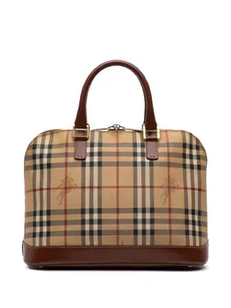 Burberry Pre-Owned: Коричневая сумка 