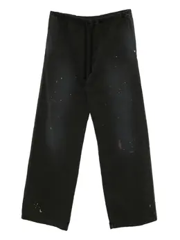 MM6 Maison Margiela: Хлопковые брюки 