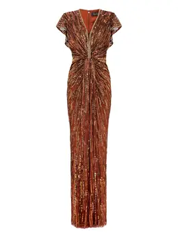 Jenny Packham: Платье с блёстками 