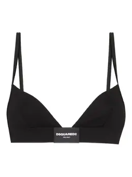 DSQUARED2: Чёрный бюстгальтер 