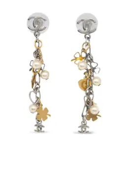 CHANEL Pre-Owned: Серьги 